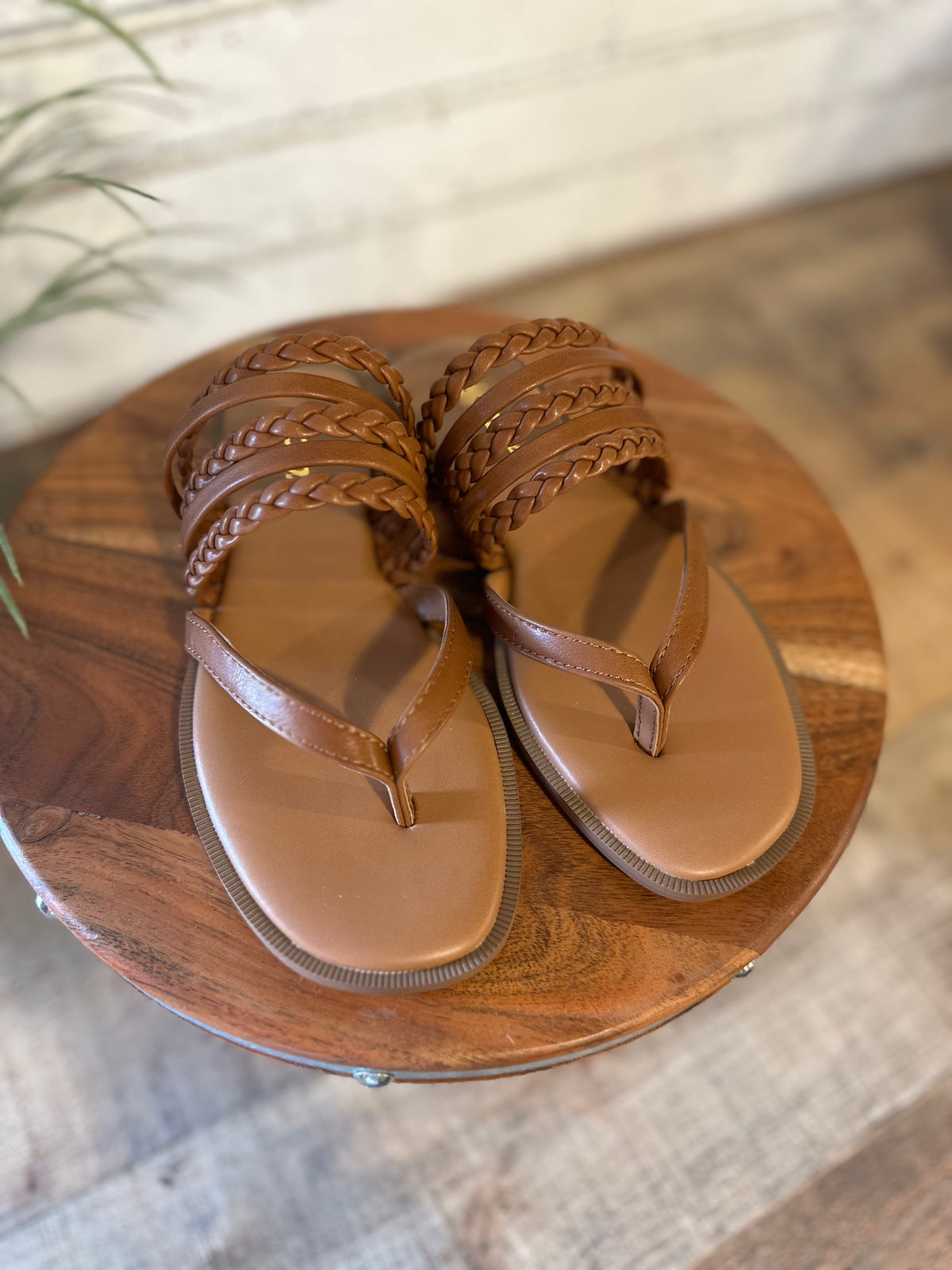 The Garrick Sandal | Cognac