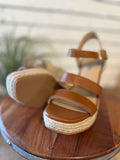The Lavina Espadrille Wedge | Tan
