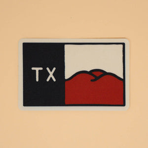 Texas Hill Country Flag Sticker