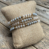 Stretch Bracelet Set | Grey