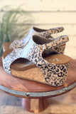 The Liberty Wedge | Taupe Leopard
