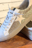 Shu Shop Paula Sneaker | Gold Glitter