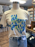 Texas Bluebonnets Tee | Heather Oat