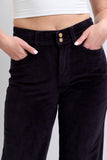 Judy Blue Corduroy Trouser Pants | Black