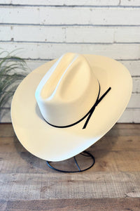 Fort Worth Cowgirl Straw Hat | Cream