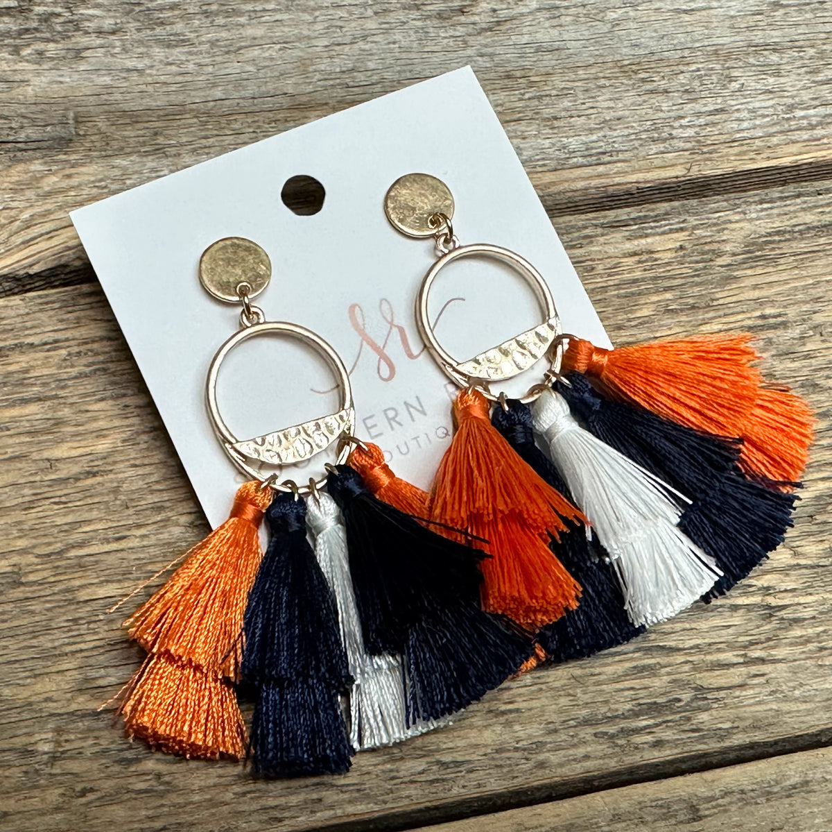 Astros Tassel Earrings | Gold