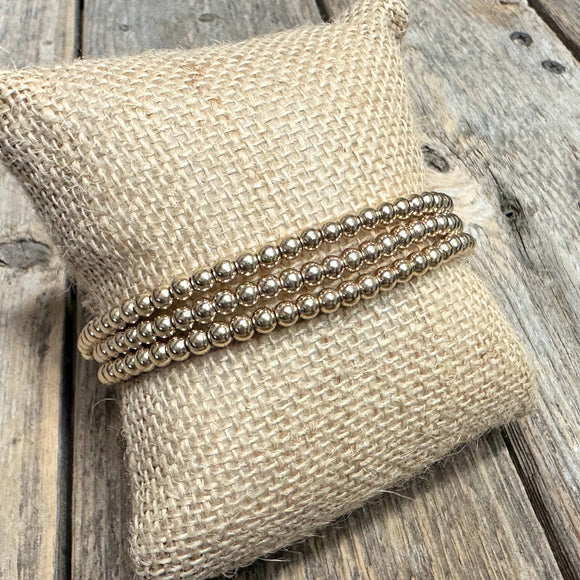 Drawstring Layered Pull Bracelet | Gold