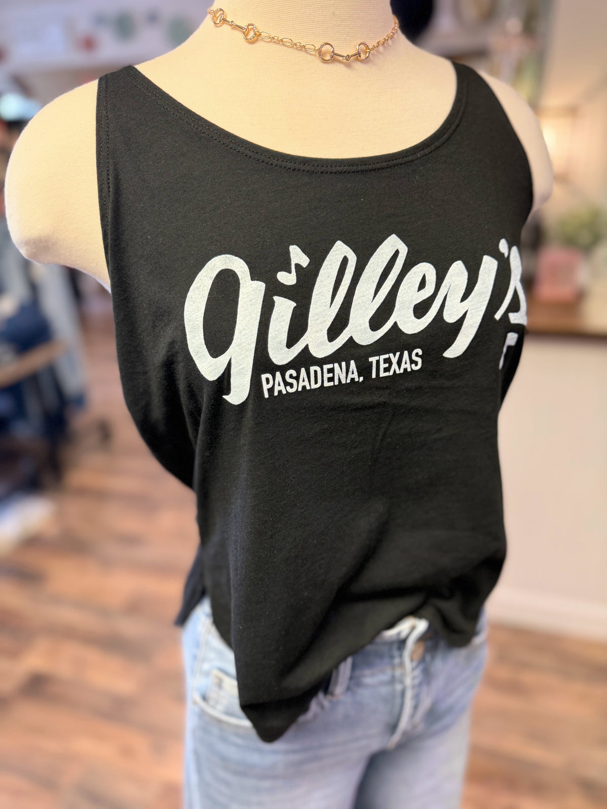 Gilley's Festival Tank Top | Black