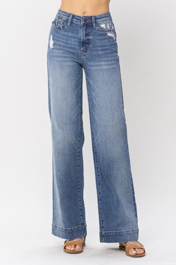 Judy Blue Jeans | High Waist Wide Leg Trouser