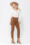 Judy Blue High Rise Slim Fit Jeans | Camel Brown