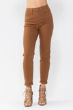 Judy Blue High Rise Slim Fit Jeans | Camel Brown