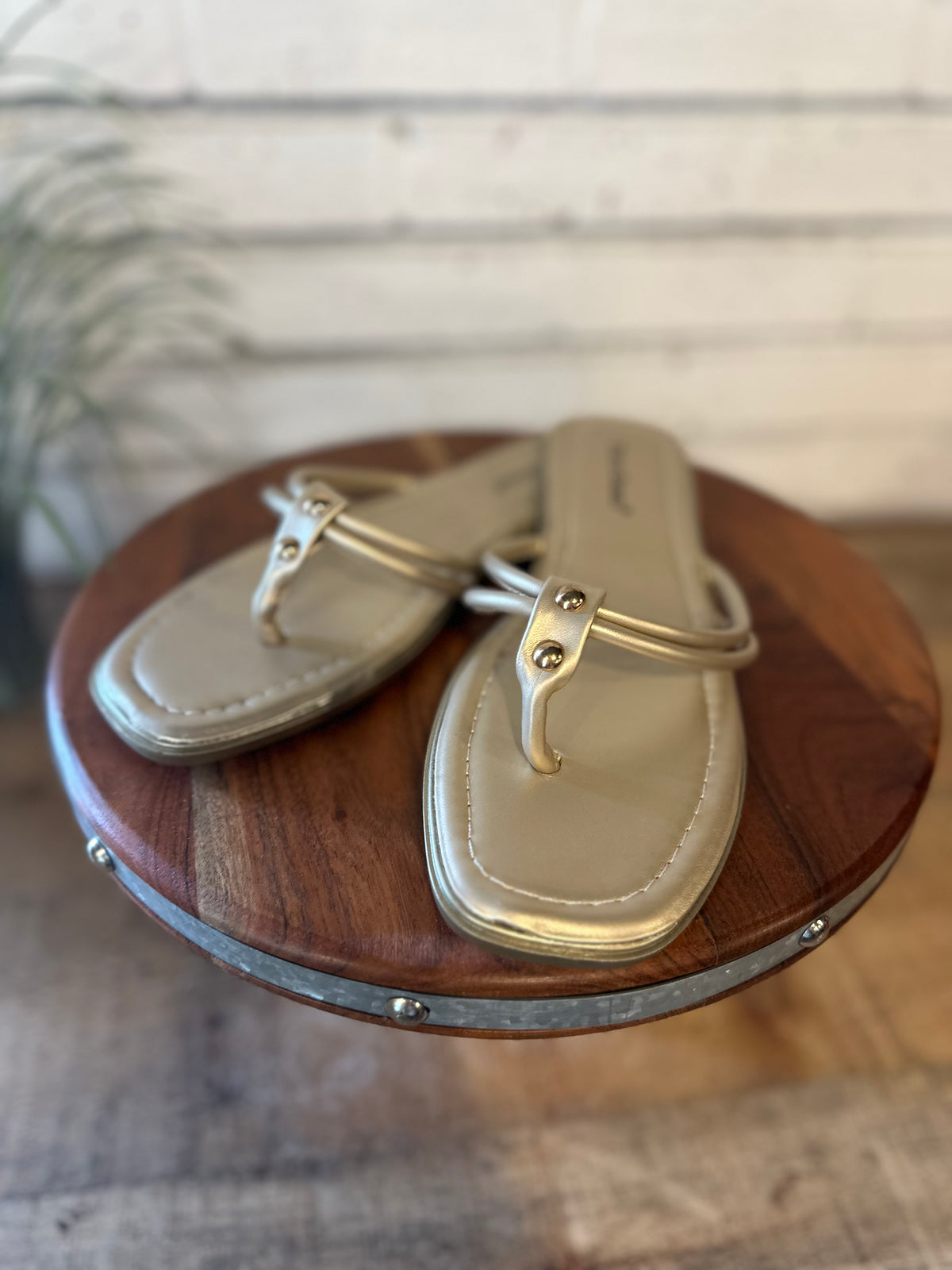 The Empress Sandal | Gold