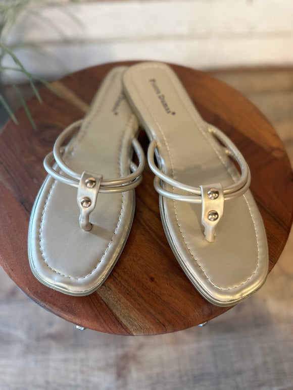 The Empress Sandal | Gold