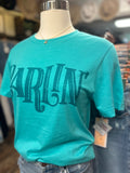 Darlin' Tee | Turquoise