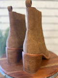 The Addison Paneled Western Boot | Brown