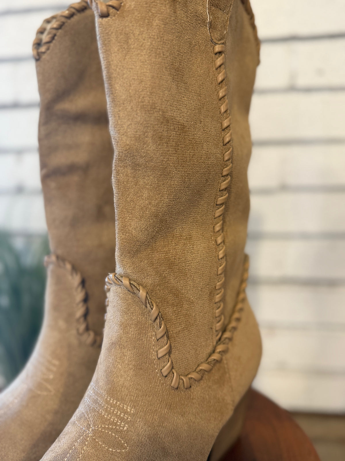 The Tilley Whipstitch Western Boot | Almond