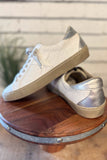 Shu Shop Paula Sneaker | White Glitter