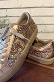 Shu Shop Paula Sneaker | Champagne Glitter