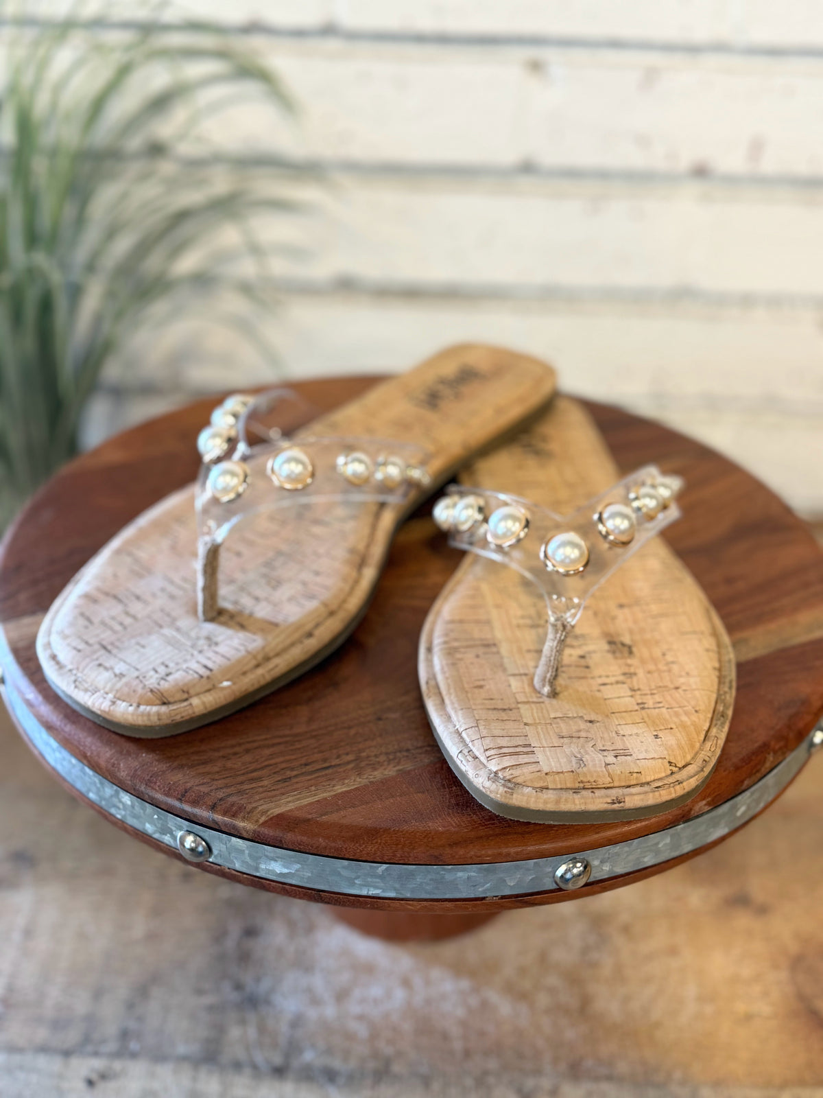 Corky's Jump In Flip Flop Sandal | Clear