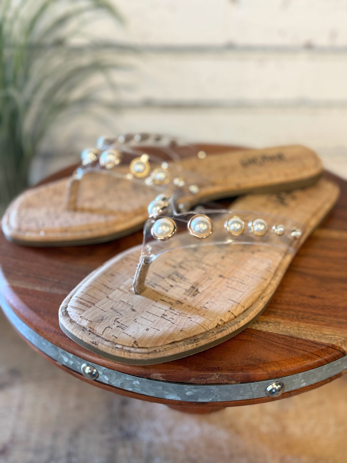 Corky's Jump In Flip Flop Sandal | Clear