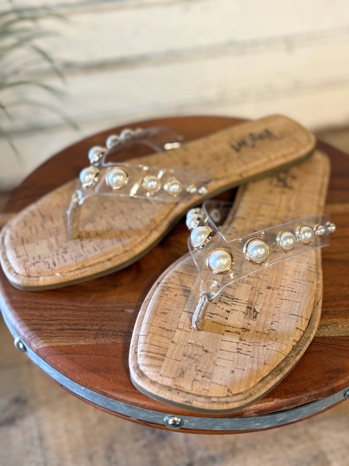 Corky's Jump In Flip Flop Sandal | Clear
