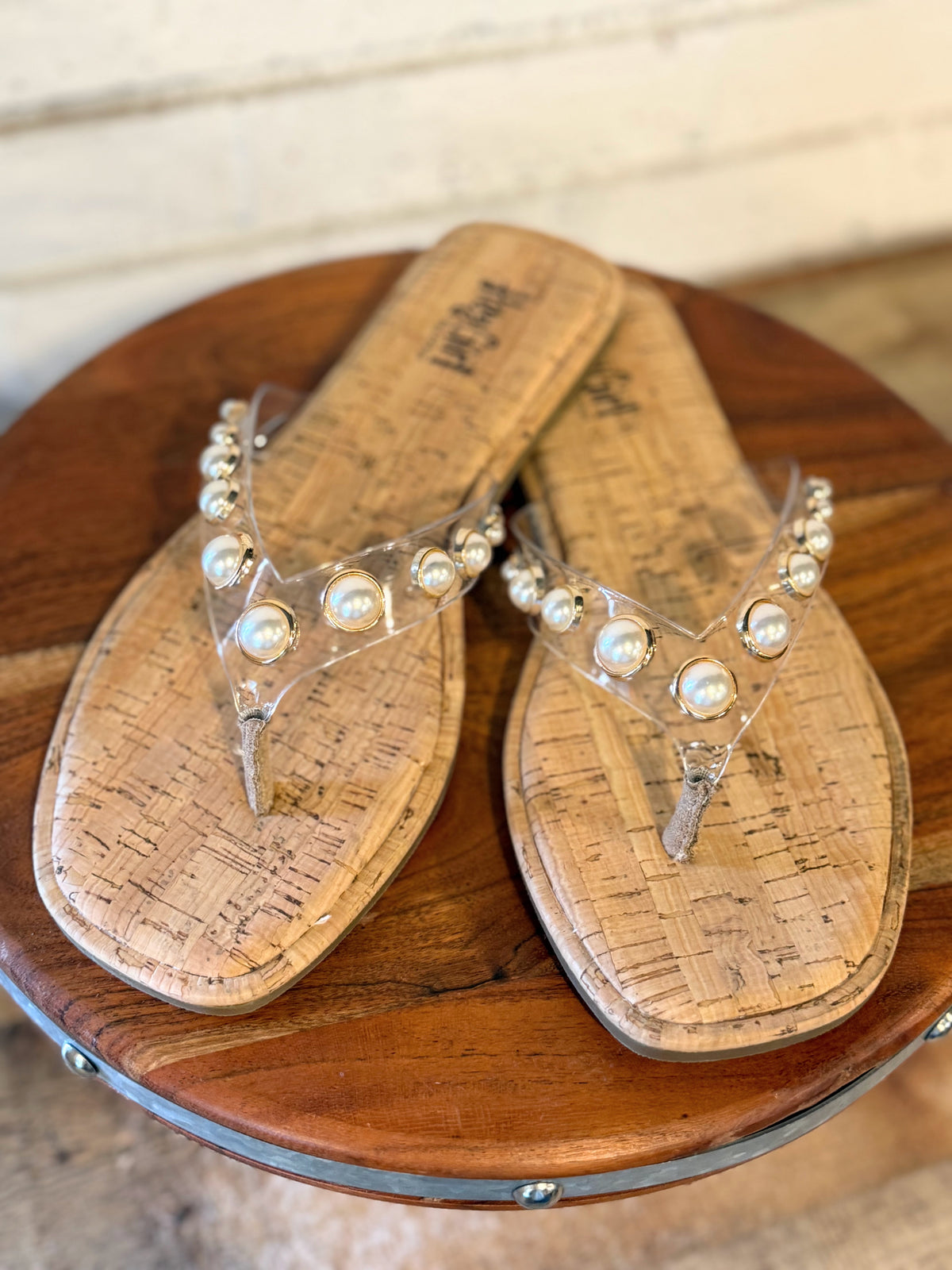 Corky's Jump In Flip Flop Sandal | Clear