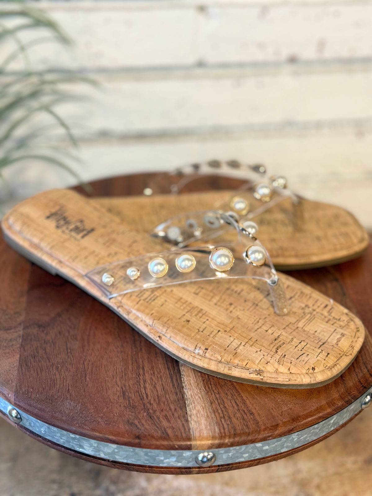 Corky's Jump In Flip Flop Sandal | Clear