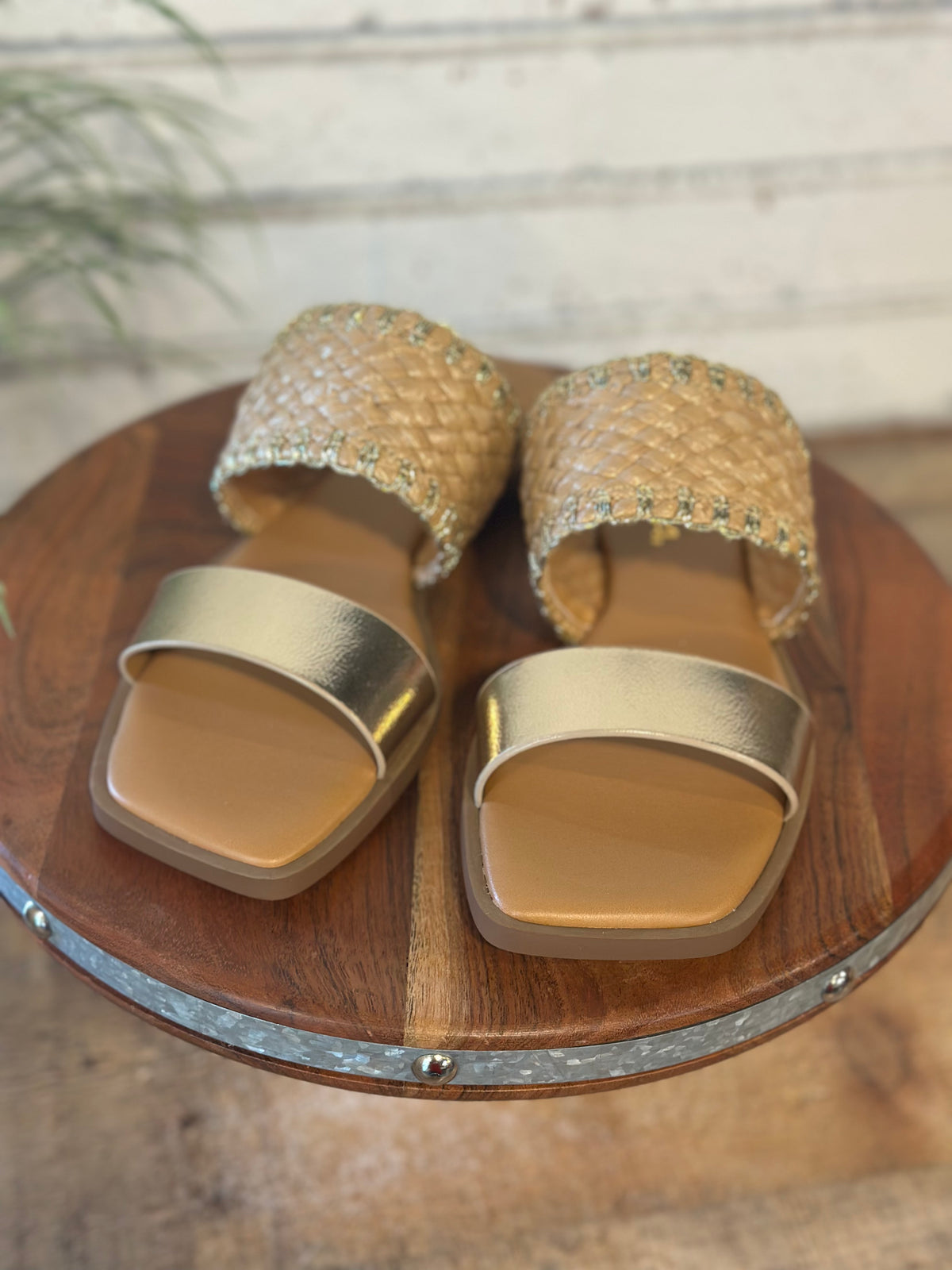 The Lysett Sandal | Gold