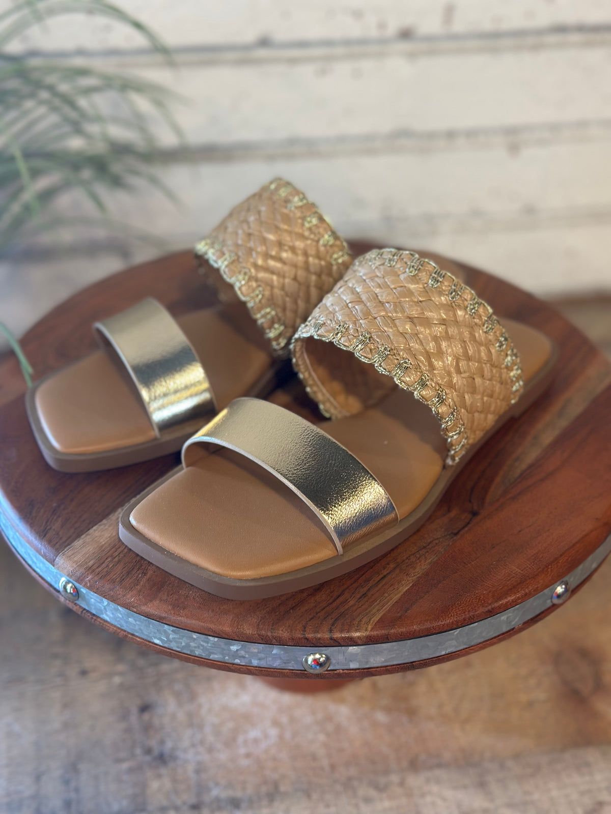 The Lysett Sandal | Gold