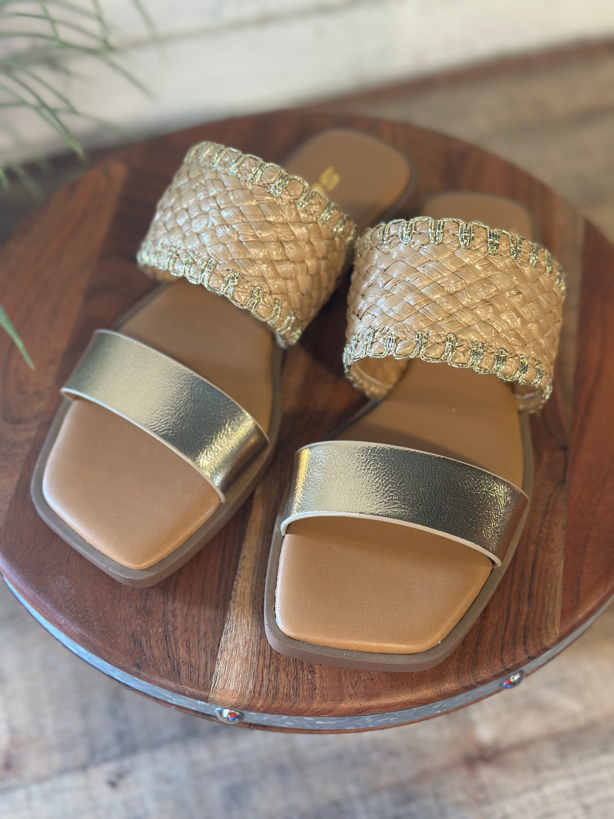 The Lysett Sandal | Gold