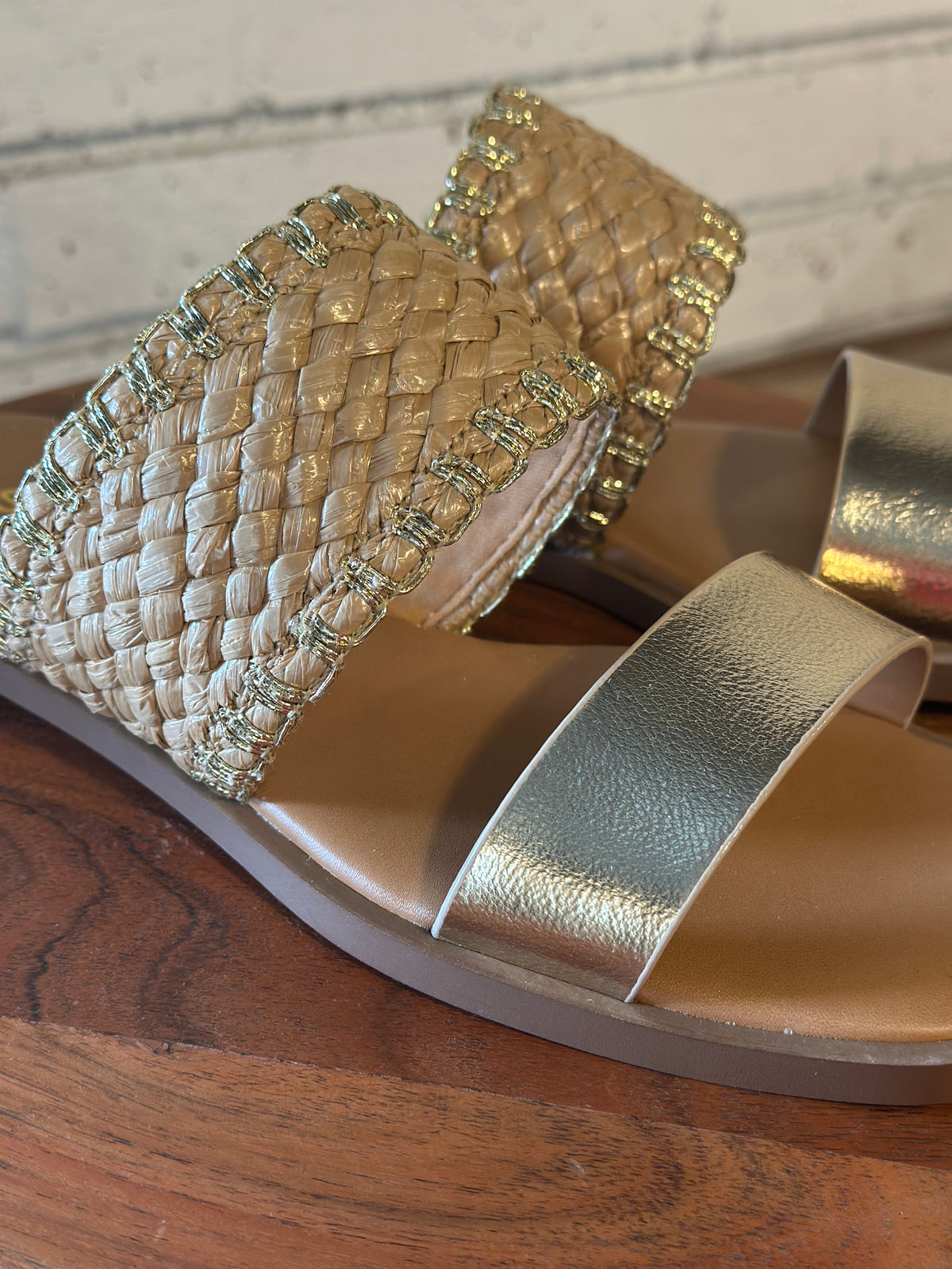 The Lysett Sandal | Gold