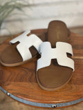 The Crucial Sandal | White