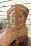 Western Inspired Creek Boot | Taupe