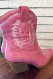 Western Inspired Creek Boot | Pink