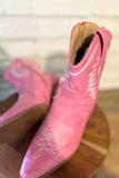 Western Inspired Creek Boot | Pink