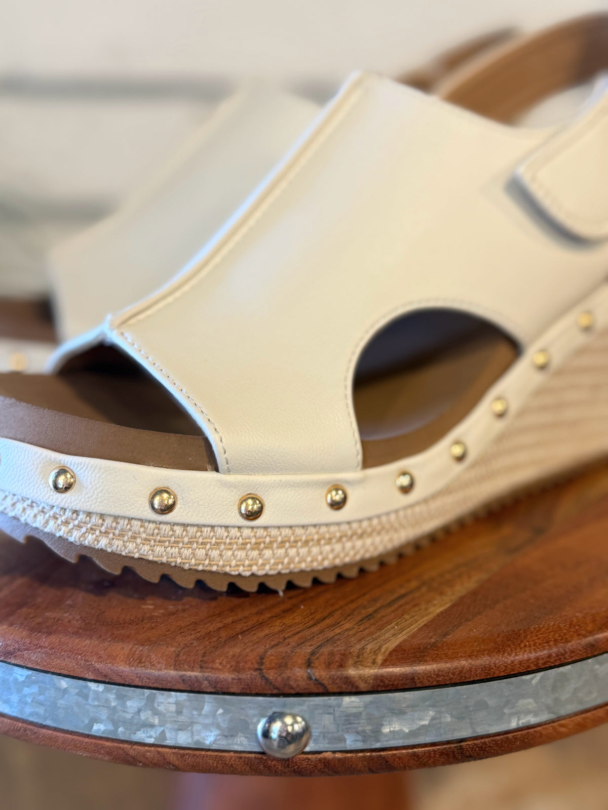 Corky's For Keep Wedge Sandal | White
