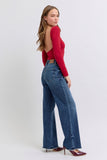 Judy Blue Jeans | Mid Rise Wide Leg