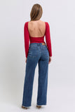 Judy Blue Jeans | Mid Rise Wide Leg