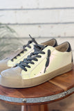 Shu Shop | Mia Metallic White Sneakers