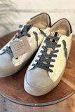 Shu Shop | Mia Metallic White Sneakers