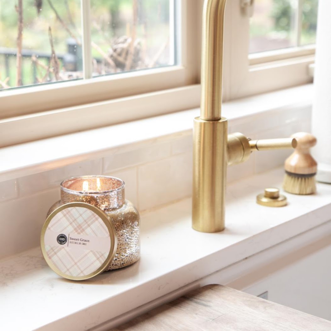 Sweet Grace Collection Candle Mercury Jar