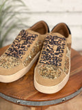 Corky's Another Round Sneakers | Gold Sequins