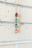 Multi Color Drop Necklace | Pink Panache