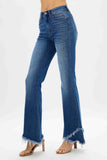 Judy Blue Retro Flare Jeans | Tulip Hem