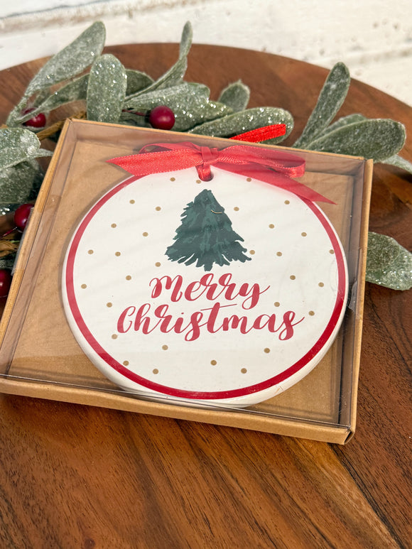 Royal Fir | Ceramic Boxed Ornament