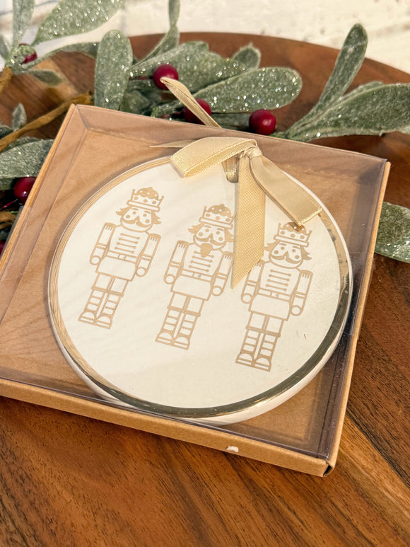 Nutcracker March | Ceramic Boxed Ornament