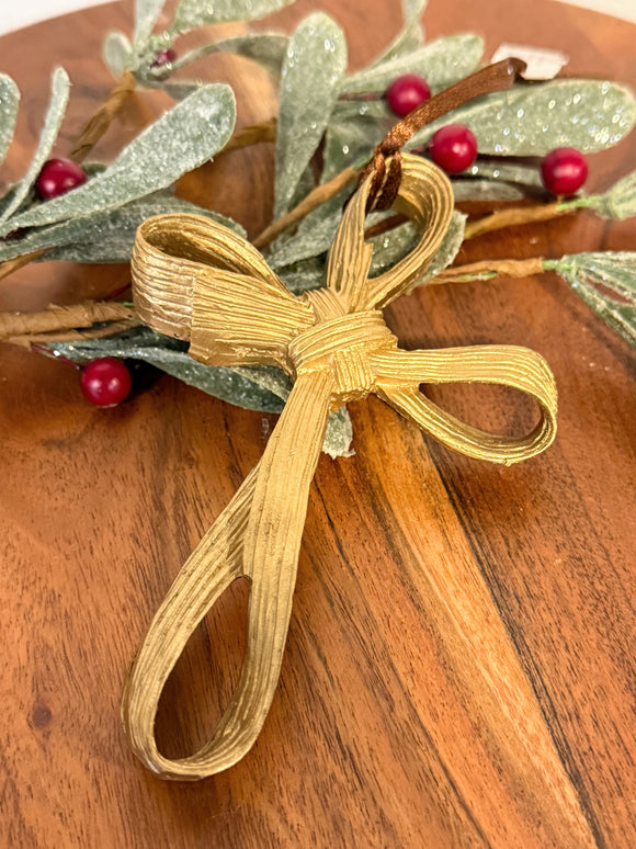 Bethleham Cross Ornament | Antique Gold