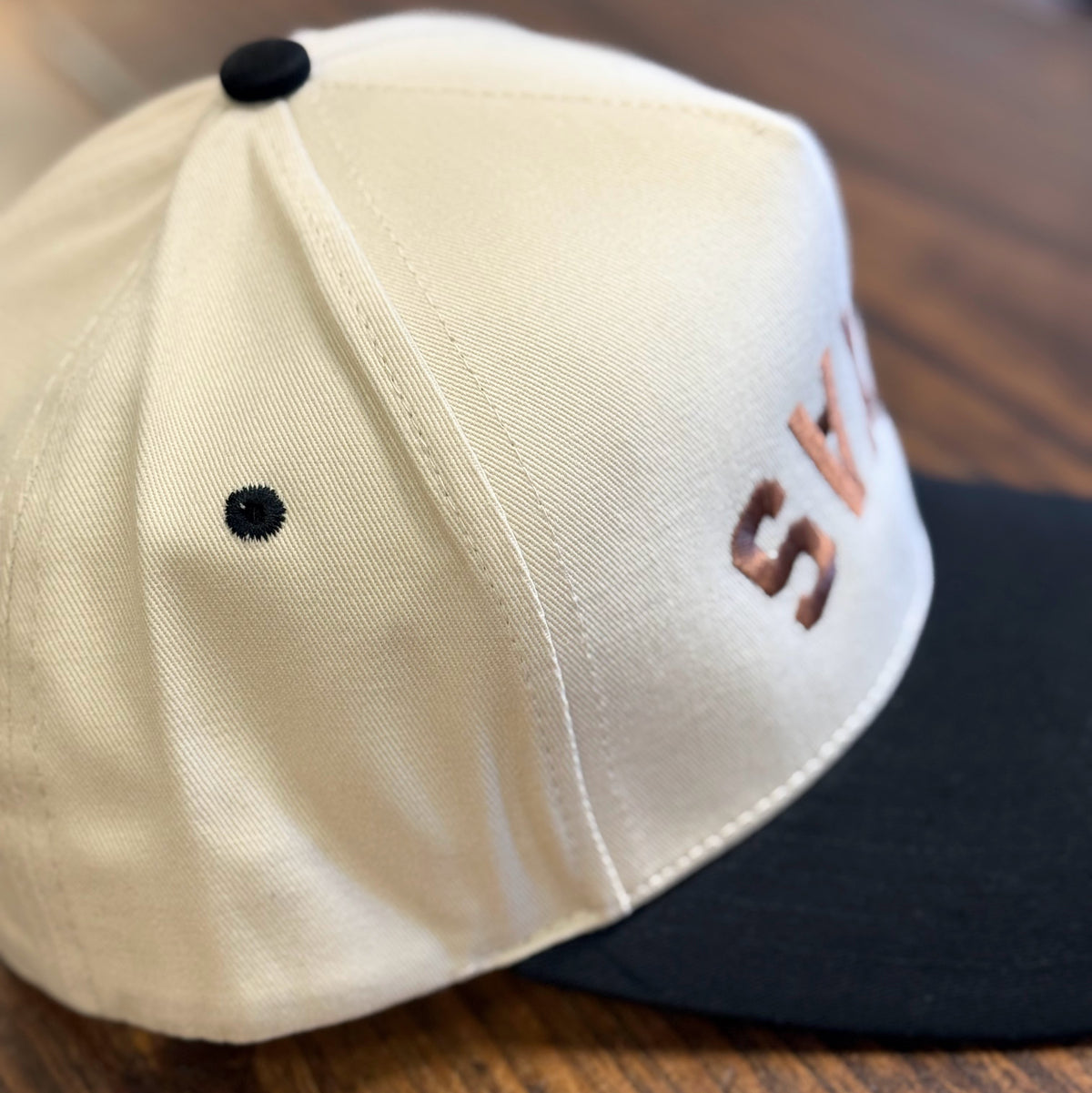 Texas Upside Down Trucker Cap | Black/Brown