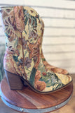 The Sorrel Floral Boot