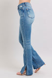 Judy Blue Jeans | Tummy Control Side Slit Boot Cut